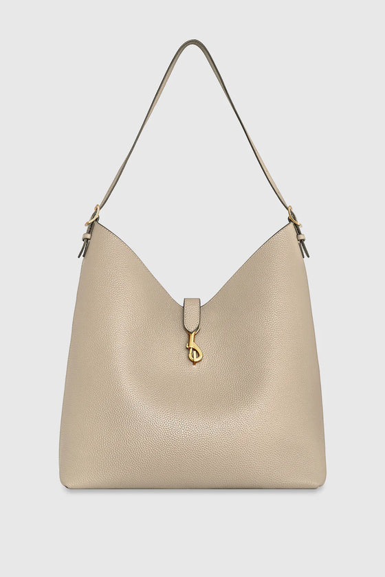 Rebecca Minkoff Megan Hobo Bag Stone