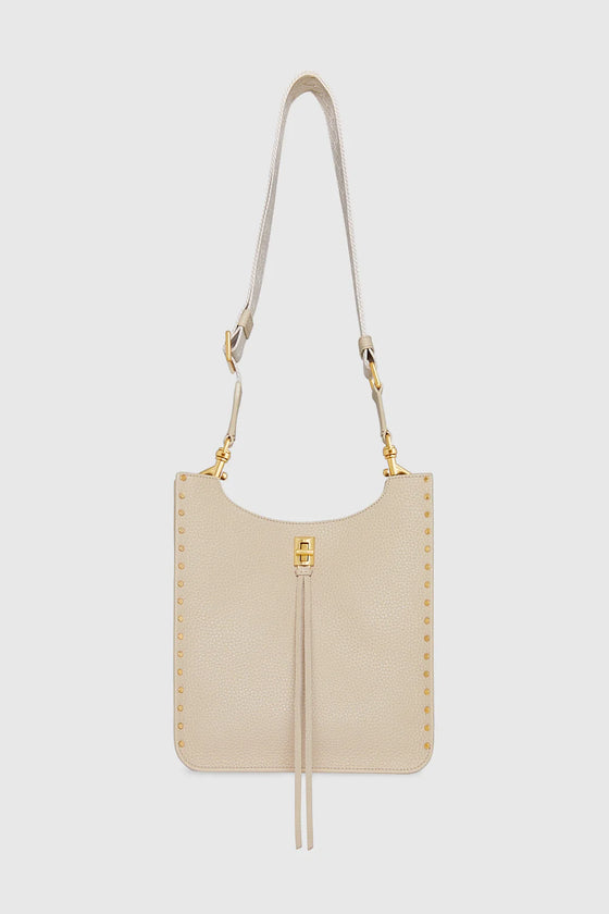 Rebecca Minkoff Darren Medium Feed Bag Stone