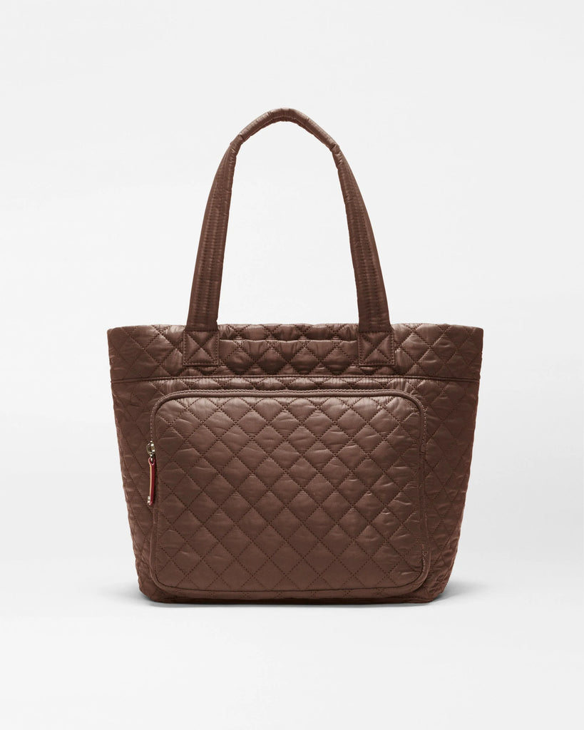MZ Wallace Medium Metro Travel Tote Walnut