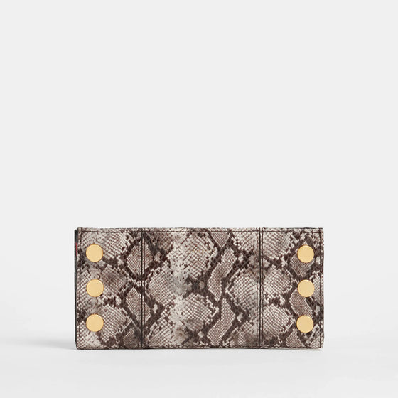 Hammitt 110 North Wallet Contrast Snake/Brushed Gold