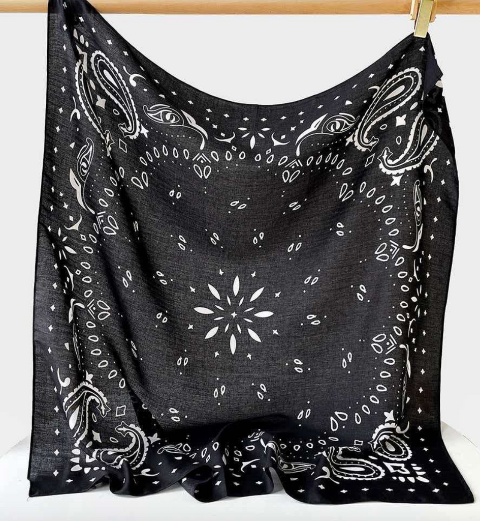 Bandana Scarf Black
