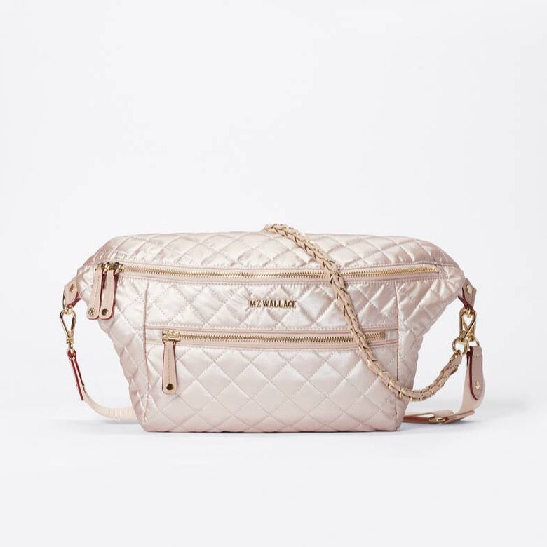 MZ Wallace Crosby Sling Pale Rose Gold