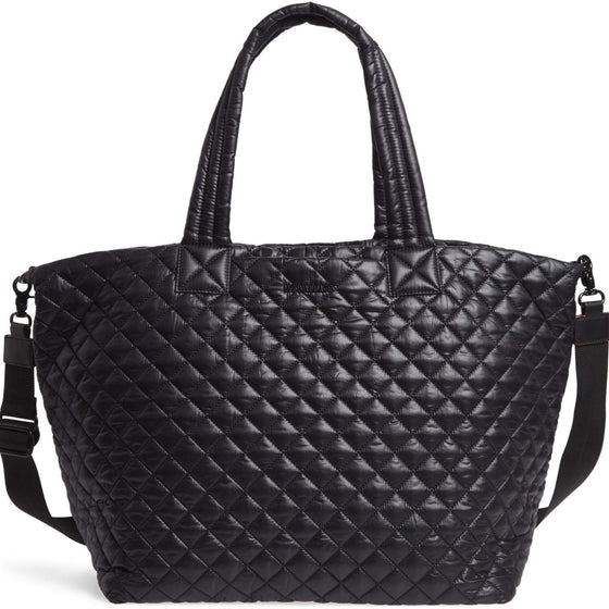 MZ Wallace Large Metro Tote Deluxe Black