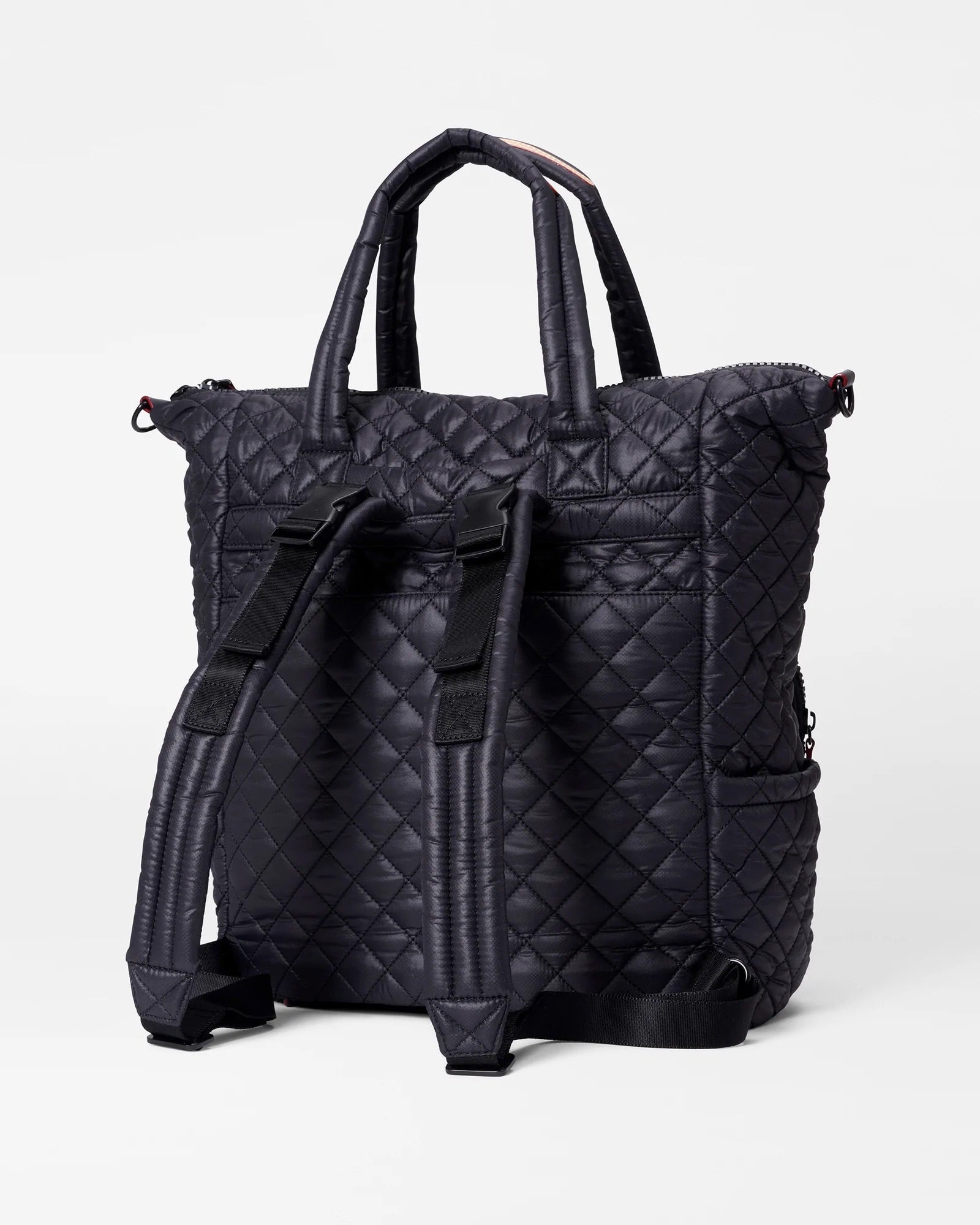 MZ WALLACE QUILTED CITY BACKPACK IN BLACK – A Step Above Shoes