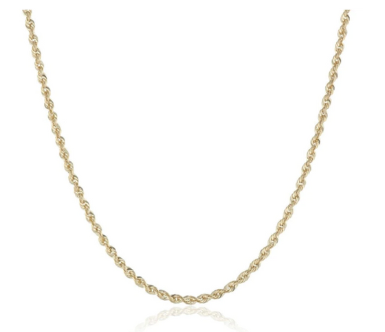 14 Karat Gold Filled Rope Chain