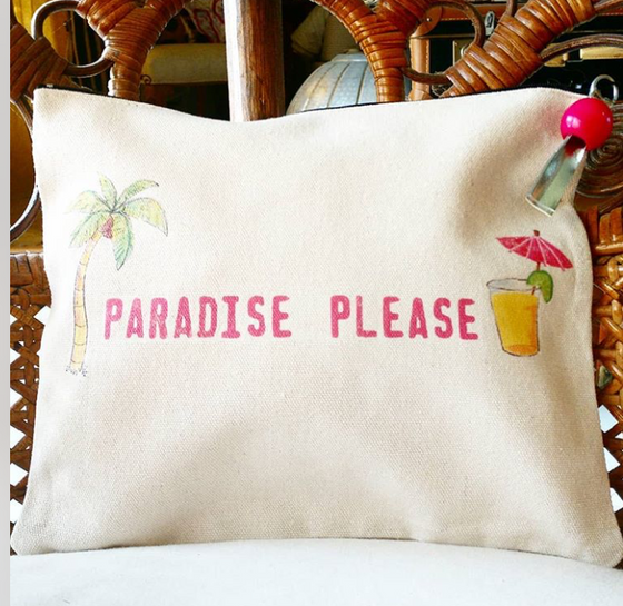 Paradise Please Pouch